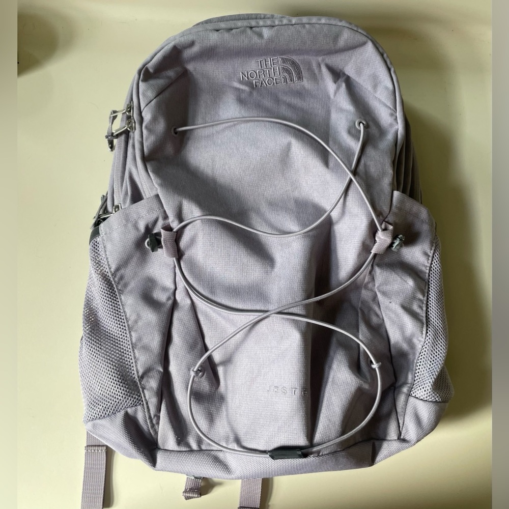 The north face jester backpack in minimal grey dark heather